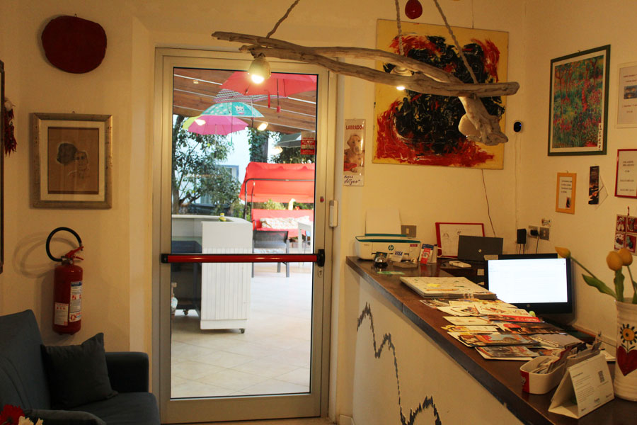 Ingresso Albergo Migani Rimini